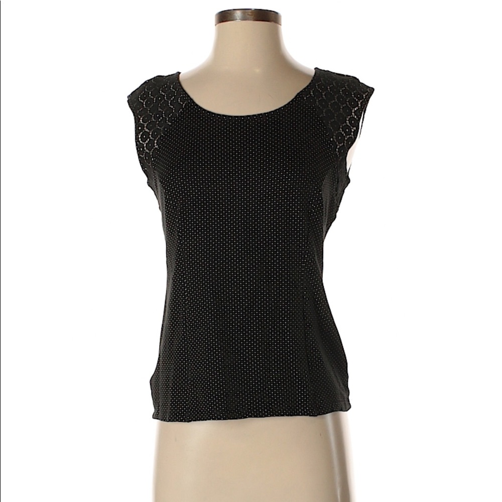 Ann Taylor Lace Detailed Top